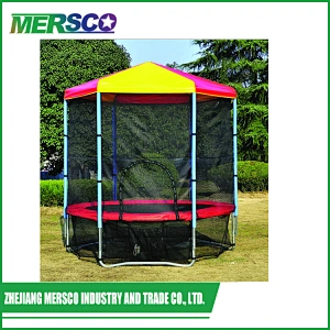 2017 carpas de cama elástica para niños con gabinete de fitness mini cama elástica GRANDE