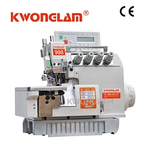 KL-998-4D-EUT COMPUTERIZED 4 THREAD OVERLOCK SEWING MACHINE WITH AUTO TRIMMER