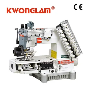 KS-8008-0806-VPL 6 NEEDLE STICK STRIPS WITH SEMI-CYLINDRIACL TYPE DOUBLE CHAIN RING MACHINE