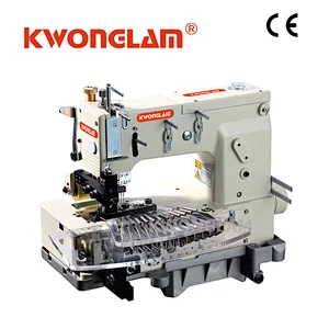 KS-1412PTV 12-NEEDLE FLAT-BED DOUBLE CHAIN STITCH SEWING MACHINE FOR TUCK FABRIC SEAMING