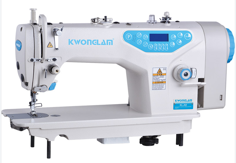 Computerized Lockstitch Sewing Machine With Auto Trimmer