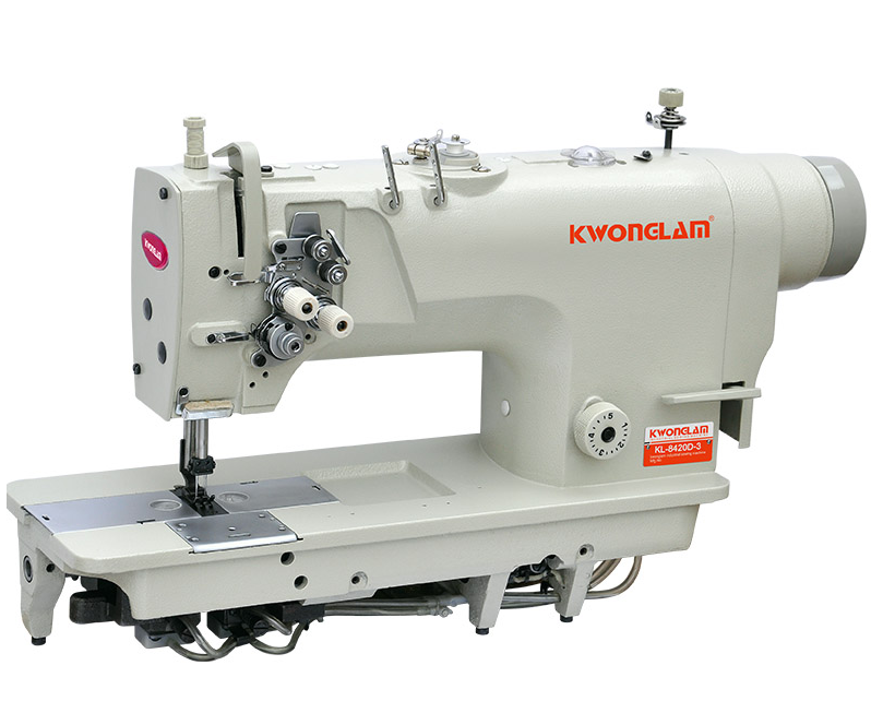 Double Needle Direct Drive Lockstitch Sewing Machine with Parallel Stitch