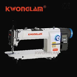 KL-640-H7-D3/D4 High-speed direct drive top & button feed lockstitch sewing machine with auto trimmer(for middle or thick materials)