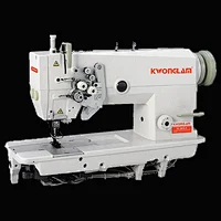 KL-845/875 Double Needle Lockstitch Sewing Machine with Corner Stitch Split Bar