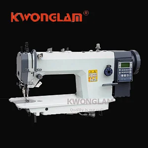 KL-0388,High-speed direct drive top and button feed lockstitch sewing machine with auto trimmer(for middle or thick materials)