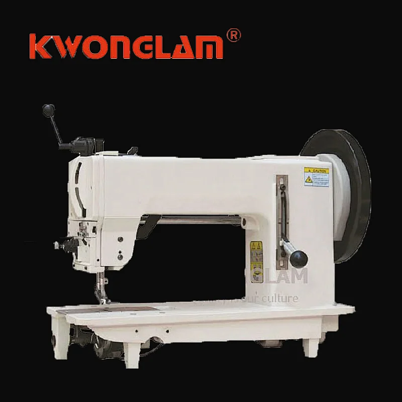 KL-204-370,Heavy duty triple feed barrel-shuttle locktitch machine(thick  thread)
