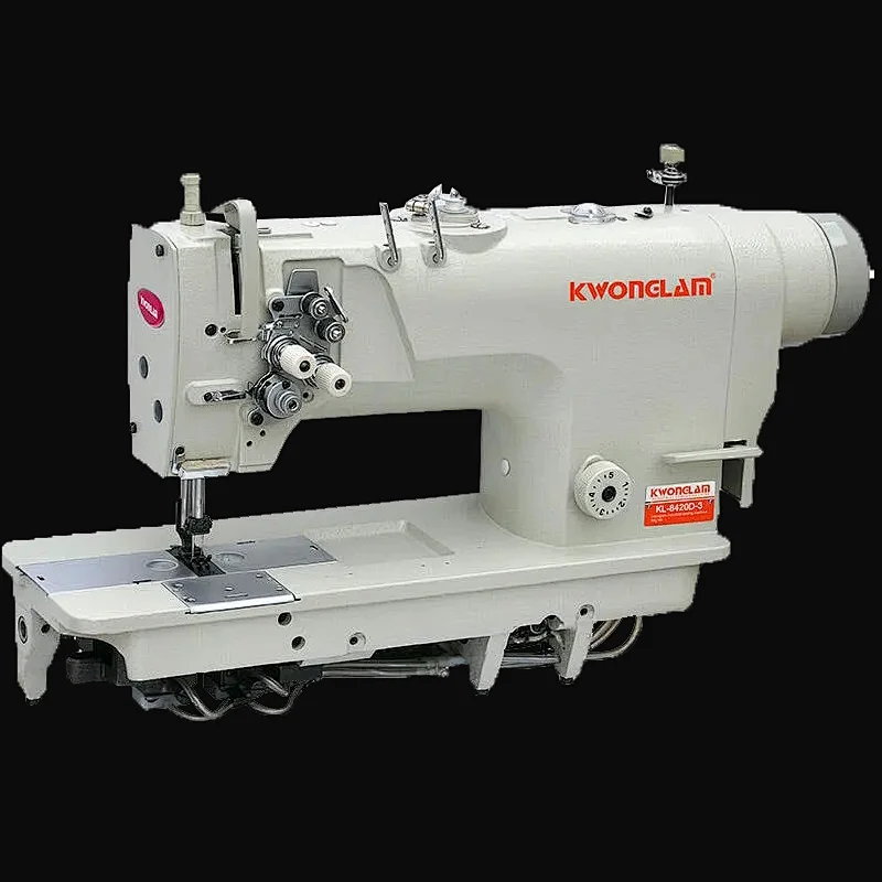 KL-8420D Double Needle Direct Drive Lockstitch Sewing Machine with Parallel Stitch