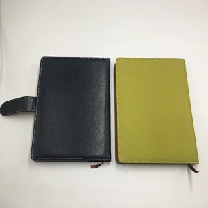Soft PU leather cover business notebook
