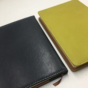 Soft PU leather cover business notebook