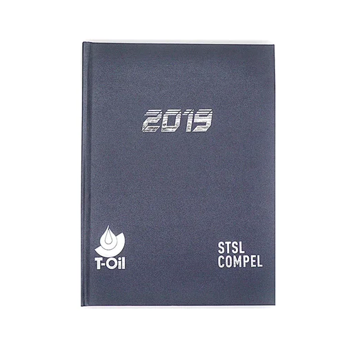 Custom printing of stamping font cover 2021 Jame journal  notebook planner