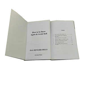 hot sell Novel Fiction English Book Printing  : How To Be Born Again & Avoid Hell
