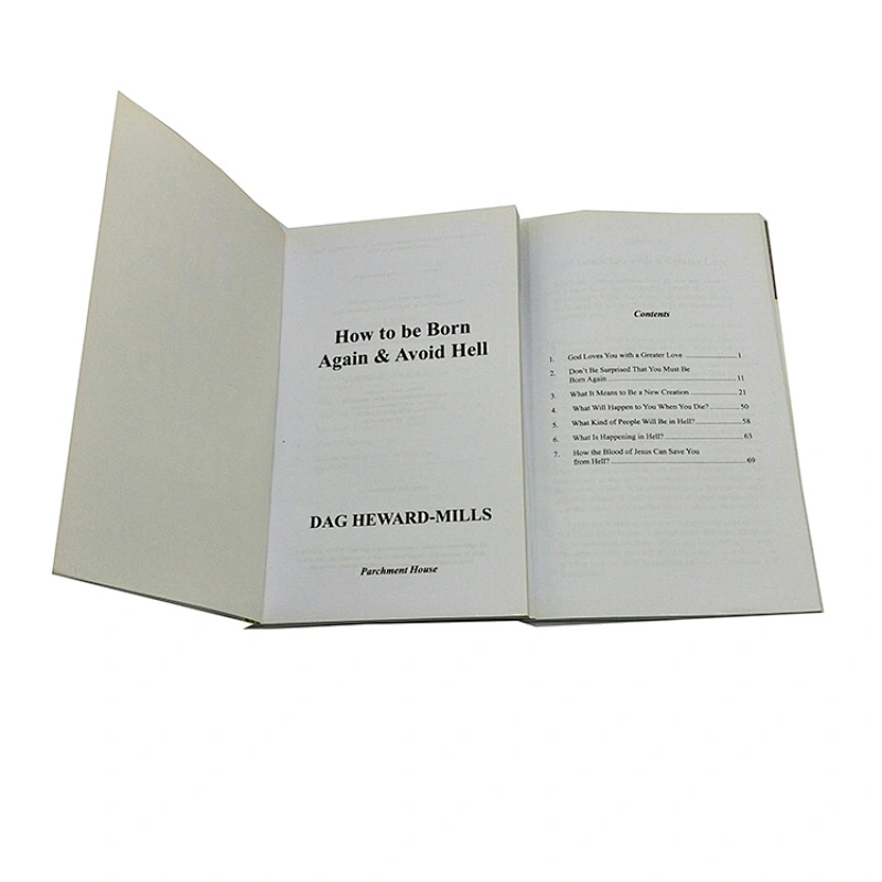 hot sell Novel Fiction English Book Printing  : How To Be Born Again & Avoid Hell