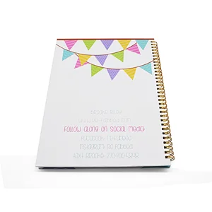 Jame 2021 Hot Sale agenda daily weekly hardcover notebook Planner with fancy sticks
