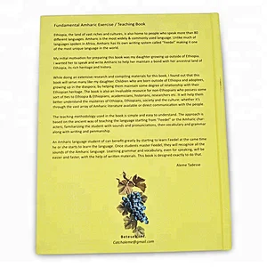 Customized Hardcover Casebound Book Printing/Hardcover Teaching Book