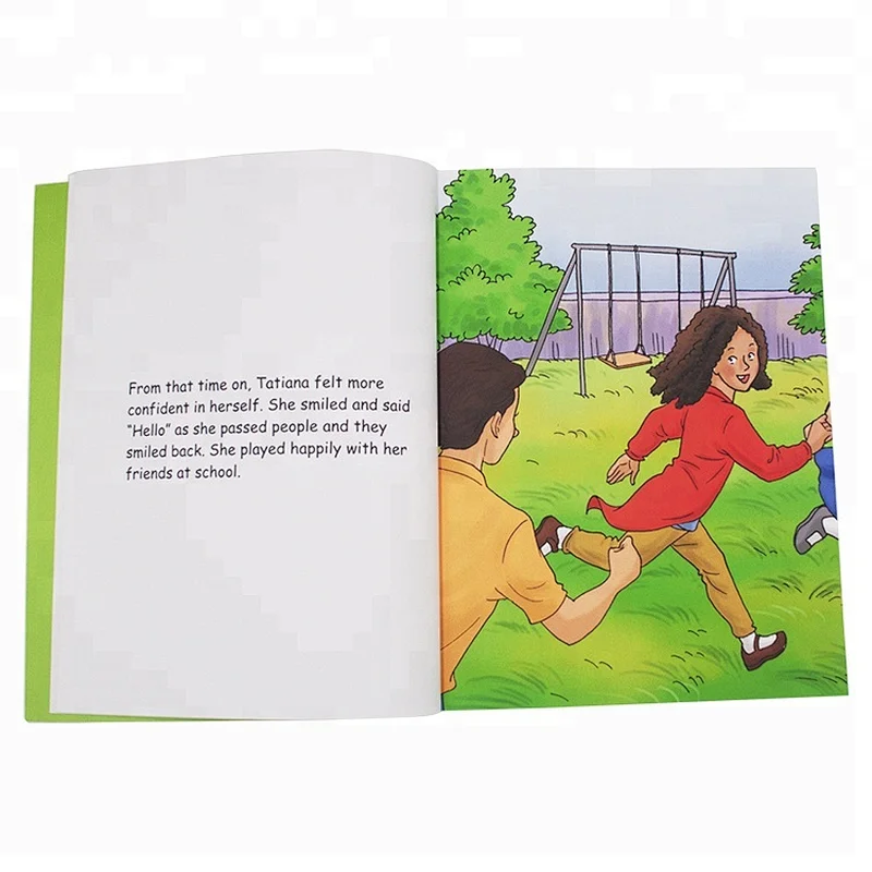 Cheap full color books can accept customized/ Kids Color Story Book