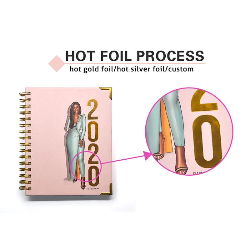 2021 notebook planner YO Waterproof cover wedding custom  planner  journal notebook