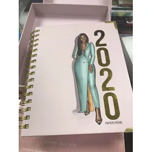 2021Beautifully boxed notebook metal protection cover book corner travel journal planner notebook