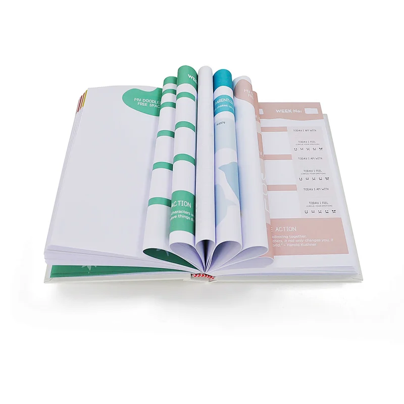 2021 Jame Book Printing Planner Journal Journals Custom Logo Notebook agenda diary calendar note book