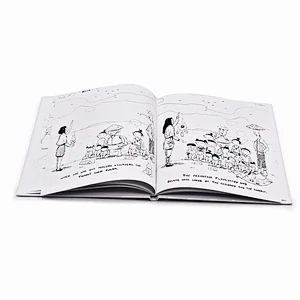 Hardcover Children  Book Printing Service colouring book for kids picture book
