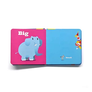 Custom Design Printing Children Learning Book  Baby Board Book  Printing collect book