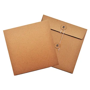 Custom Logo Hot Selling 4A Cowhide File Bags Wall Envelope With Protective Cover