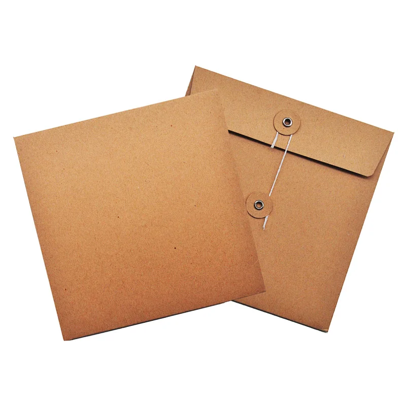 Custom Logo Hot Selling 4A Cowhide File Bags Wall Envelope With Protective Cover