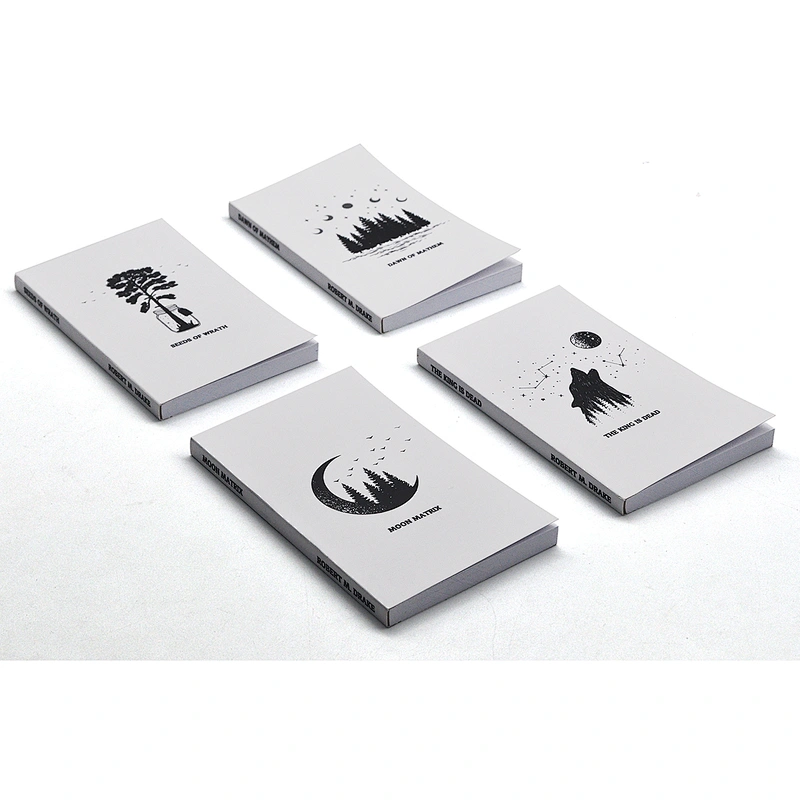 2021Jame Books fiction packaging printing Factory logo cover content customization book