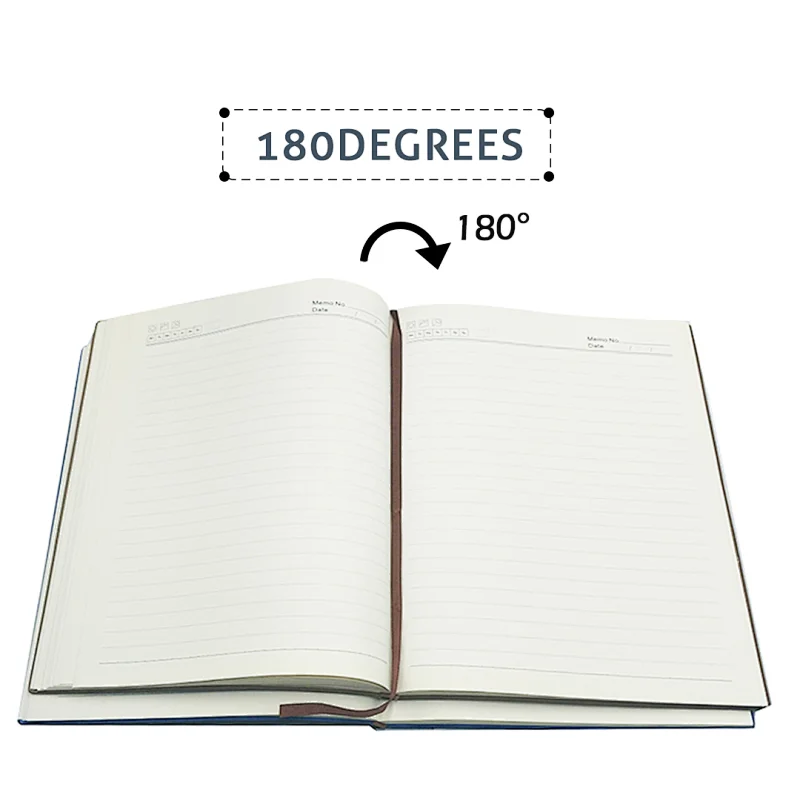 Printing service Office Custom Softcover Various Colors Leather Planner Diary Business Notebook