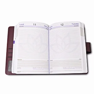Free sample custom journal top-quality PU leather office notebook laptop notebook