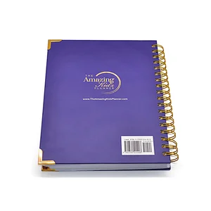 journals custom logo notebook planner printing Spiral Binding journal notebook Organizer/Planner