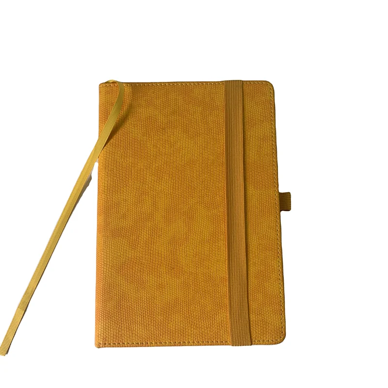 Hot sell daily planner PU notebook printing service oem CMYK