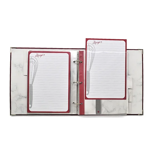 2021 Book Printing OEM jame  leather notebooks Metal corner protection agenda notebook