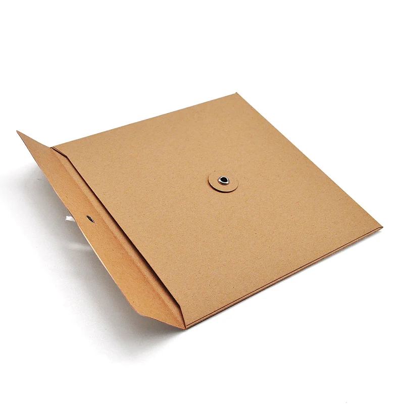 Custom Logo Hot Selling 4A Cowhide File Bags Wall Envelope With Protective Cover