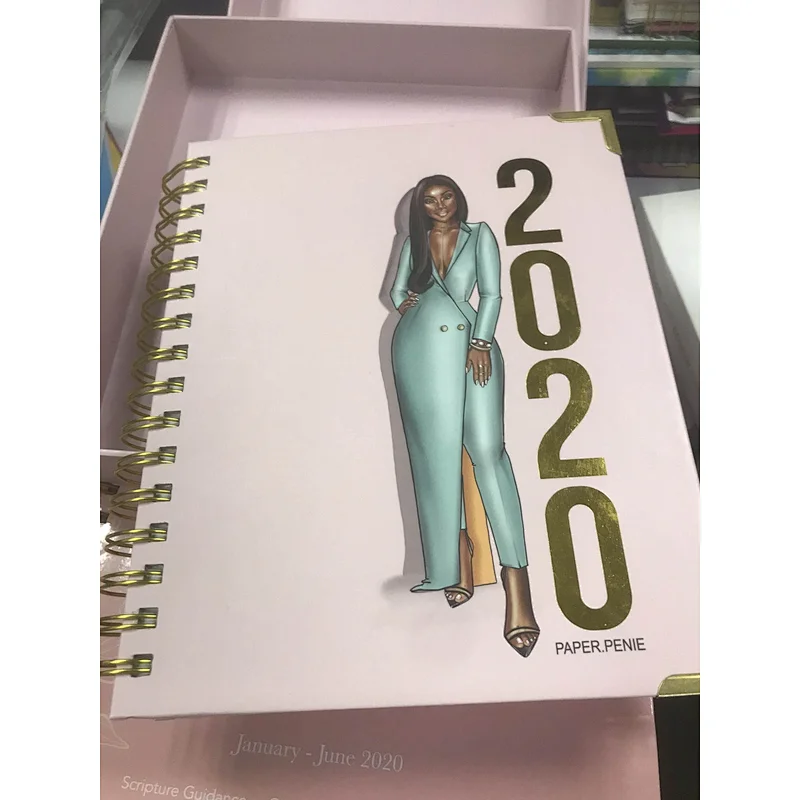 2021 notebook planner YO Waterproof cover wedding custom  planner  journal notebook