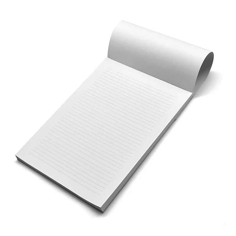 Cheap A4 A5 Stationery glue top tear off custom printing memo notepads custom notepad with logo notepad printing service