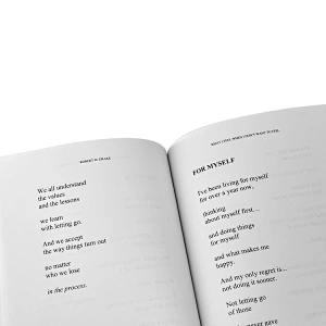 English Prose and Poetry Books Printing Soft Cover Publisher Printing Service OEM Custom