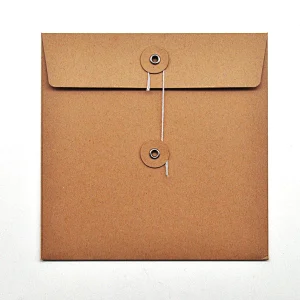 Custom Logo Hot Selling 4A Cowhide File Bags Wall Envelope With Protective Cover