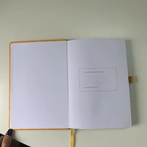 Hot sell daily planner PU notebook printing service oem CMYK