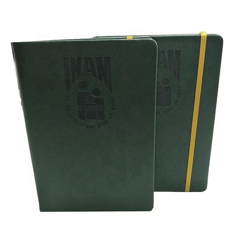 A4 Business Organizer Notebooks and Folder 2021/2022 Wholesale  PU Leather with Company Logo Debossed OEM  Printing Service