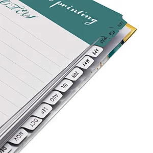 Jour Jame book printing bookbinding custom diary agenda planner organizer noteobok  journal for gift