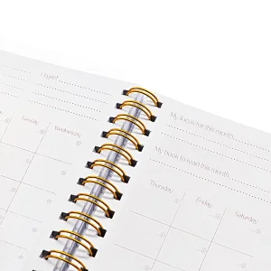 Jame book printing  Customized  Design LOGO journals notebook planner note notepad planner gift