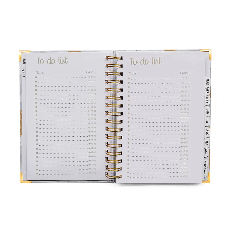Jame Printing 2021 wedding planner journal planner 2022 panner notes book binder notebook  note book diary