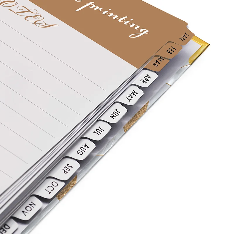 Jame Printing 2021 wedding planner journal planner 2022 panner notes book binder notebook  note book diary
