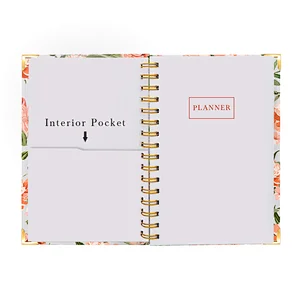 Jame book printing  Customized  Design LOGO journals notebook planner note notepad planner gift