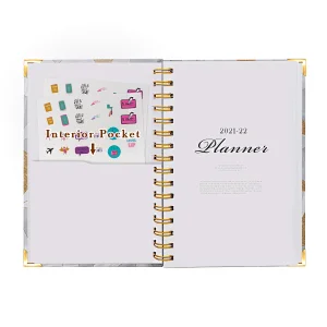 Jame Printing 2021 wedding planner journal planner 2022 panner notes book binder notebook  note book diary