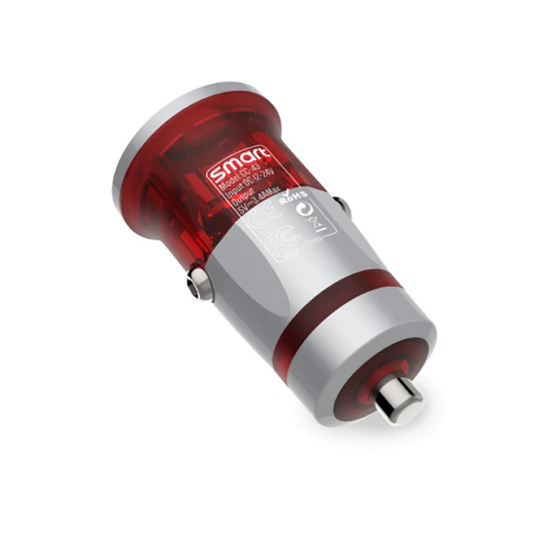 Mini Design 3.4A Dual USB Car Charger