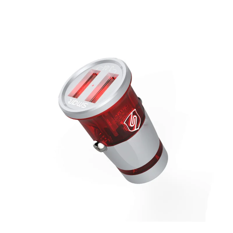 Mini Design 3.4A Dual USB Car Charger