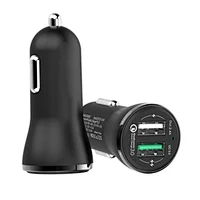 QC3.0 and 2.4A Dual Ports Car Charger