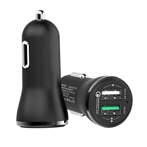 QC3.0 and 2.4A Dual Ports Car Charger