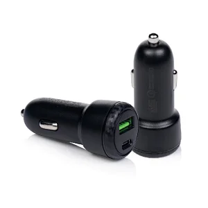USB C  PD+QC3.0 Dual Ports Car Charger